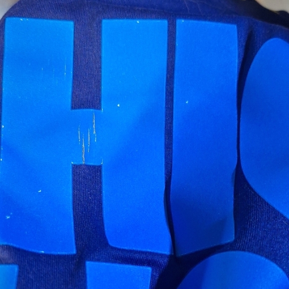 Nike Deep Blue Short Sleeve Tee with Bold Graphics - Picture 5 of 5